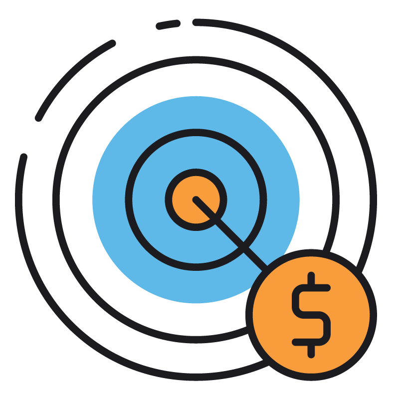 DoubleShot Marketing pay per click management icon DoubleShot Marketing pay per click management icon